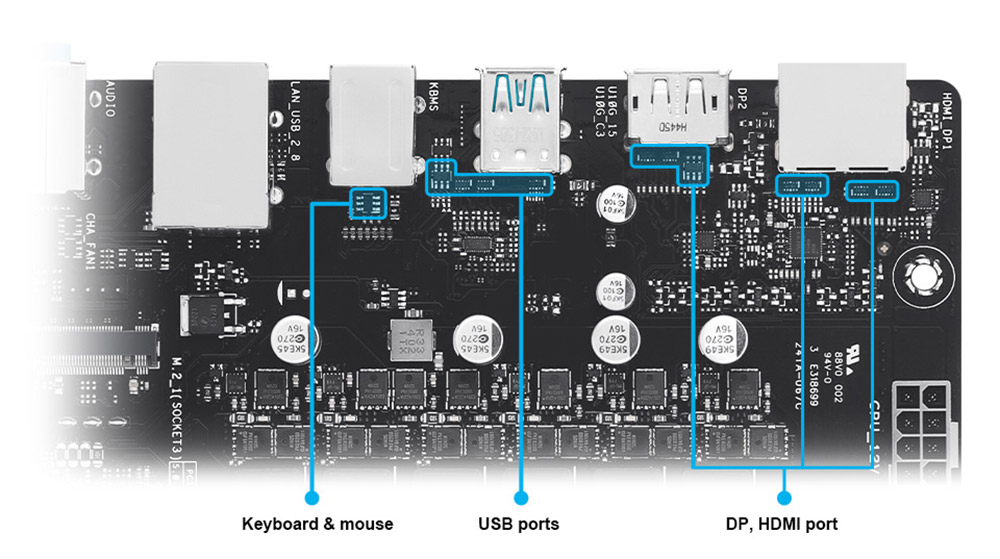 ASUS Pro B860M-CT-CSM 8666MHz (OC) DDR5  mATX Anakart H15