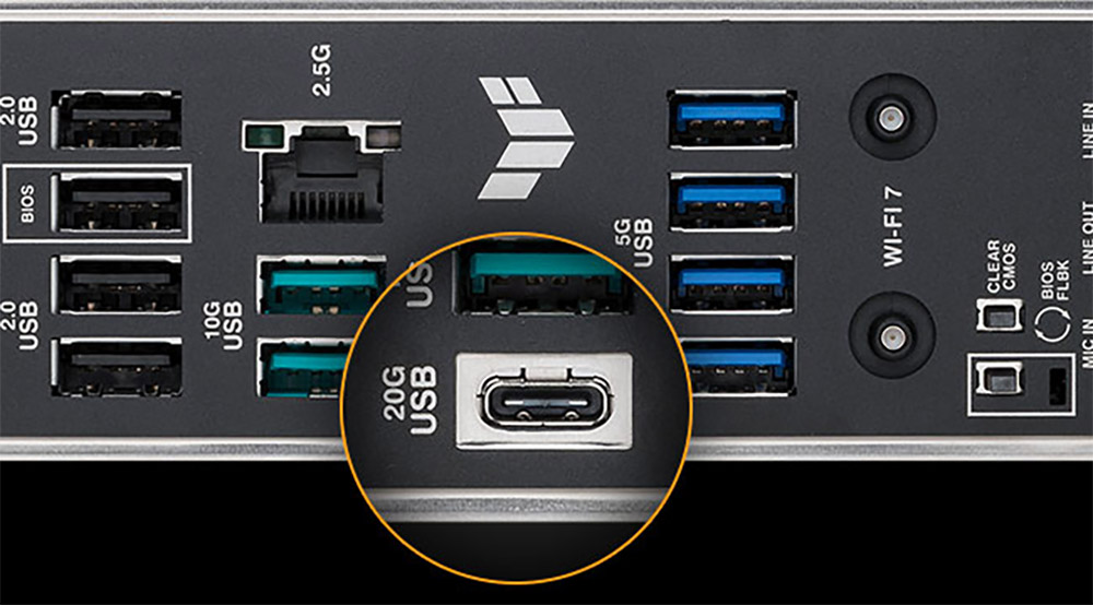 ASUS TUF GAMING B850M-PLUS WIFI7 Anakart H16