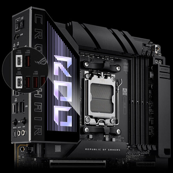 ASUS ROG CROSSHAIR X870E HERO BTF Anakart H20