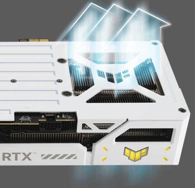 ASUS TUF Gaming GeForce RTX 5070 Ti 16GB GDDR7 BTF White OC Edition Ekran Kartı H19