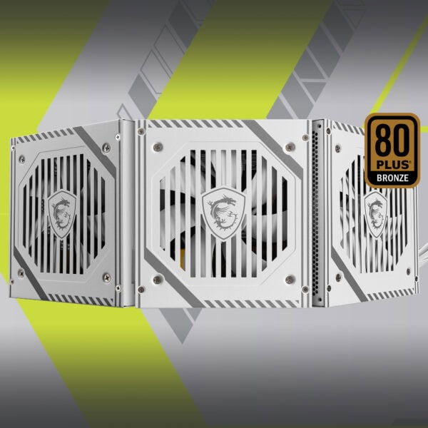 MSI MAG A650BNL WHITE 650W Güç Kaynağı H2