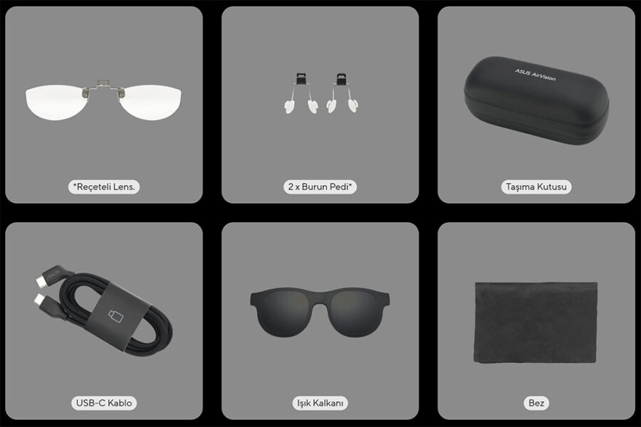 ASUS AirVision M1 Akıllı Gözlük H22