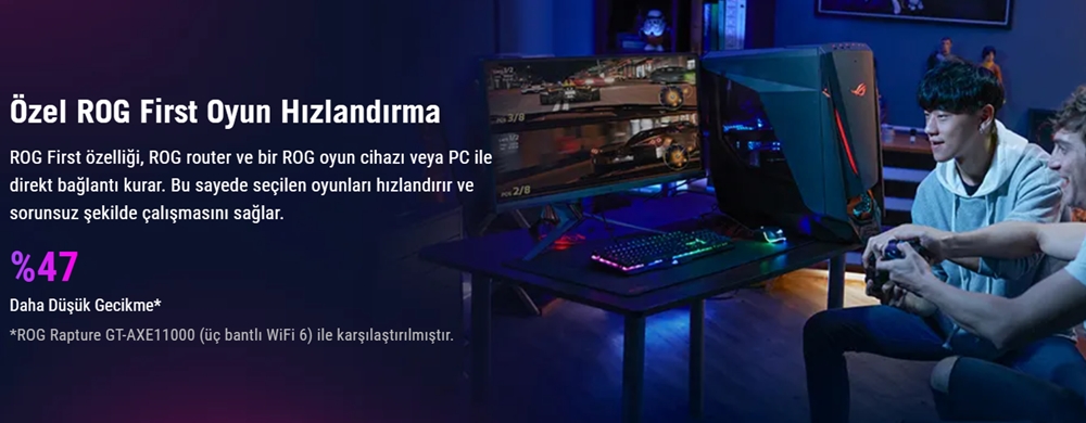 ASUS ROG Strix GS-BE18000 Gaming Router H20