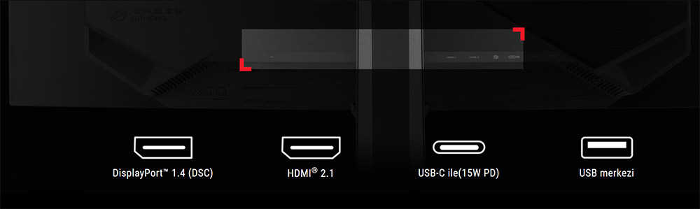 ASUS ROG Strix OLED XG34WCDG Gaming Monitör H32