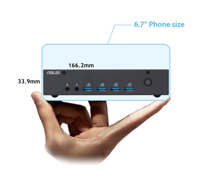 ASUS ExpertCenter PN43-BBN100MD Mini Bilgisayar H4