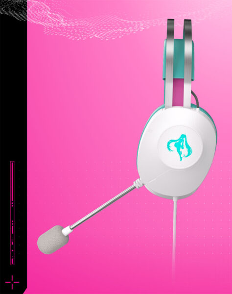 ASUS TUF Gaming H1 Gen II Hatsune Miku Edition Gaming Kulaklık H4