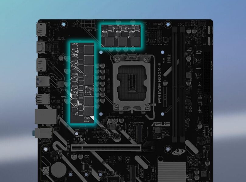 ASUS PRIME H810M-E-CSM 6400MHz DDR5 mATX Anakart H5
