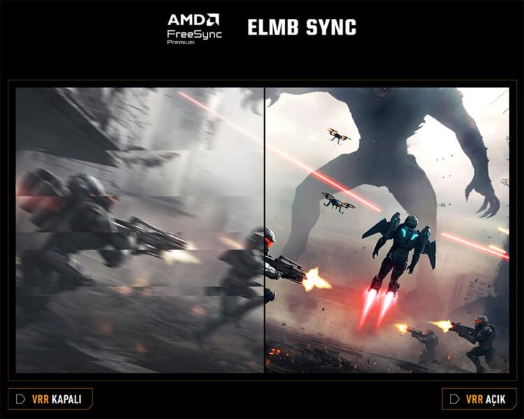 Yüksek çözünürlük ve hızlı tepki süresi ile oyun keyfini artıran ASUS TUF Gaming 34 inç QHD monitör, 3440x1440 çözünürlük, 0.5ms tepkime süresi, 250Hz yenileme hızı ve AMD FreeSync Premium teknolojisi ile öne çıkar.