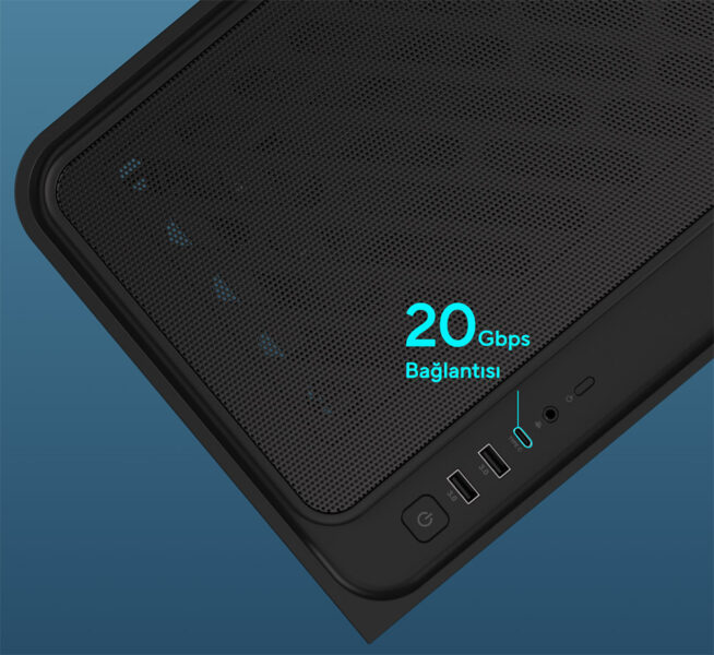 ASUS Prime AP202 ARGB Gaming Kasa H6