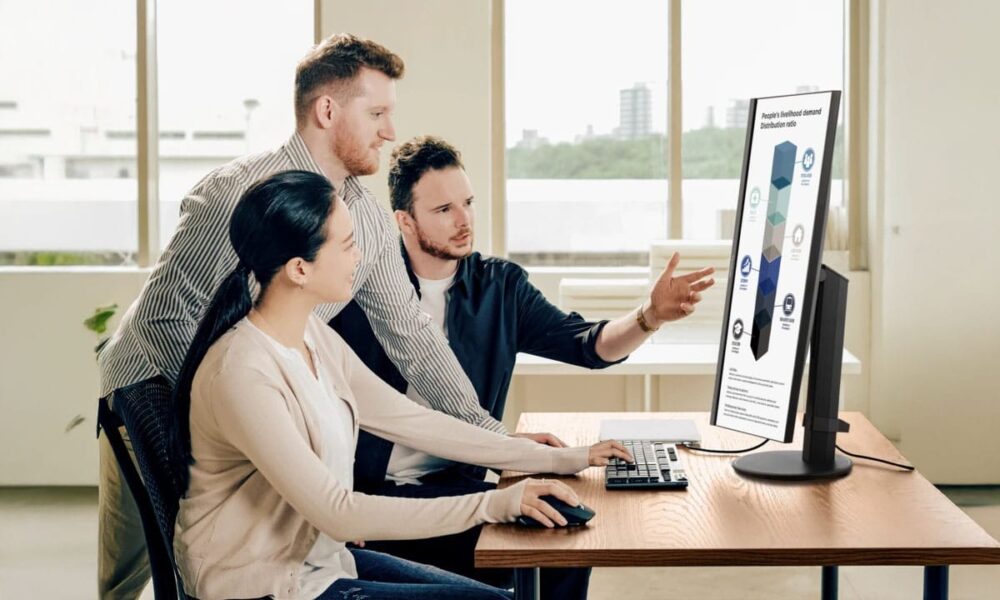 Tek Kablo Çözümlü Ergonomik İş İstasyonu