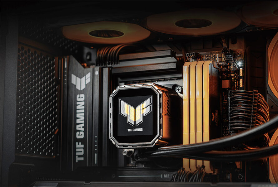 ASUS TUF Gaming LC III 360 ARGB LCD 360mm Sıvı Soğutucu H9