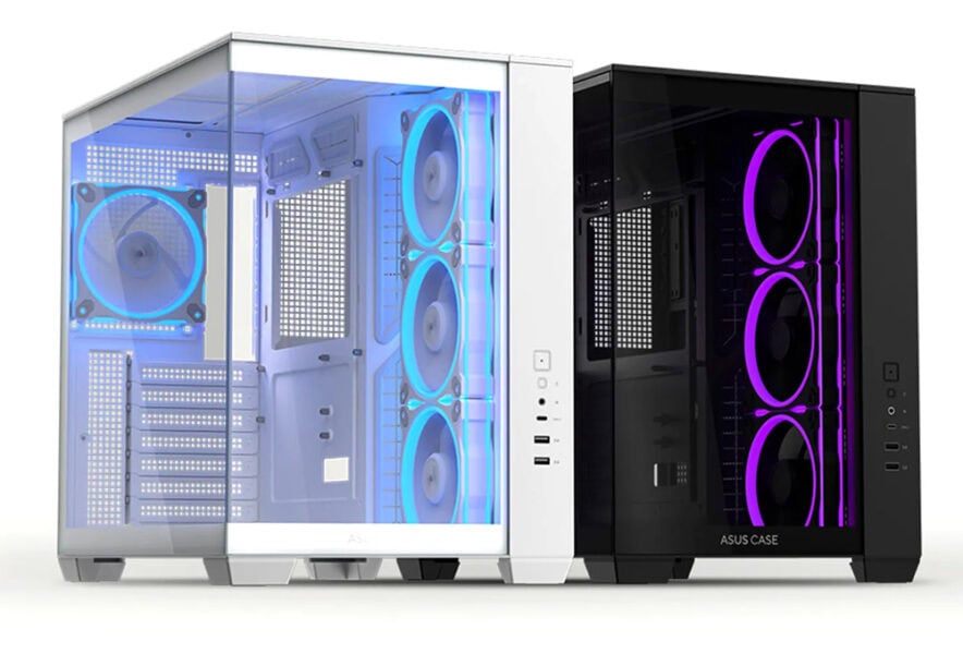 ASUS A32 PLUS Case Yüksek performanslı ASUS oyun kasası, şeffaf cam paneller ve RGB LED ışıklandırma ile üstün oyun deneyimi sağlar. Çeşitli soğutma seçenekleri ve genişleme imkanlarıyla mükemmel yapı sunar.