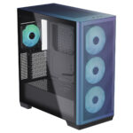 APNX C1-R ChromaFlair 4x120mm ARGB Fan Mesh Temperli Cam USB 3.0 Mid Tower ATX Gaming Kasa