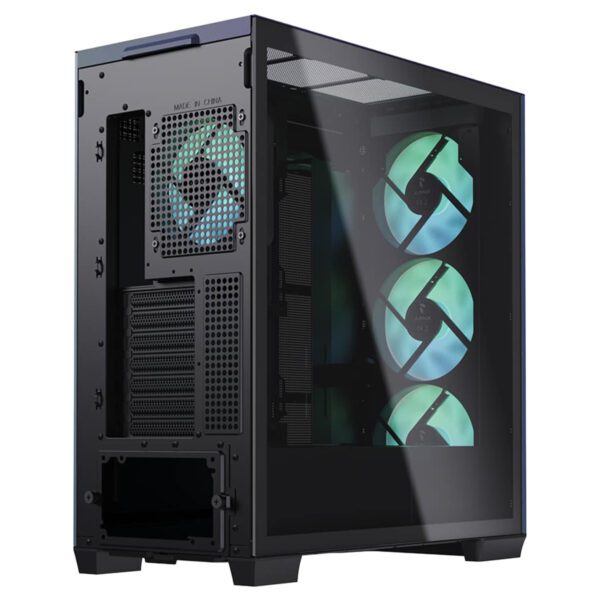 Apnx C1 R Chromaflair 3x120mm Argb Fan Mesh Temperli Cam Usb 3 0 Mid Tower Atx Gaming Kasa 8