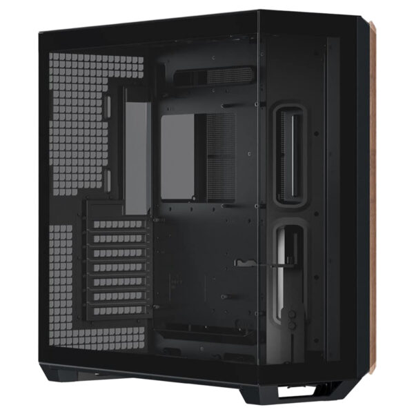 Apnx V1 Black Wood Temperli Cam Usb 3 2 Mid Tower Atx Gaming Kasa 2