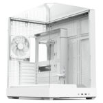 APNX V2 White 4x140mm ARGB Fan Üç Temperli Camlı USB 3.2 Mid Tower ATX Gaming Kasa