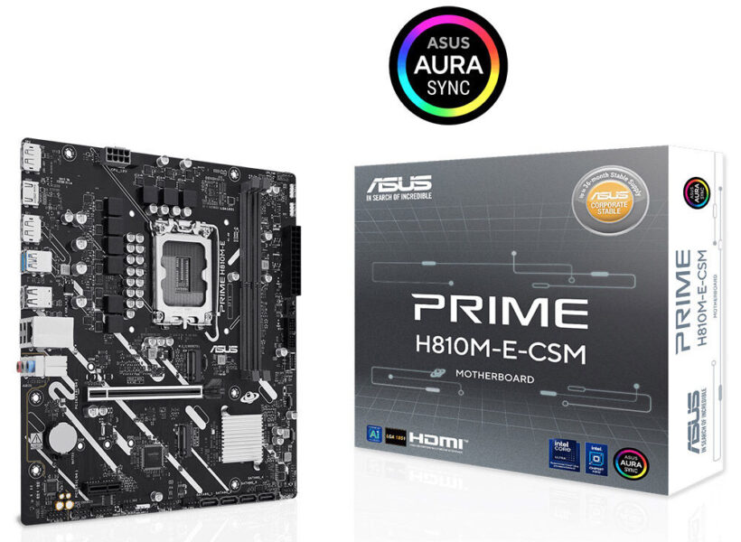ASUS PRIME H810M-E-CSM 6400MHz DDR5 mATX Anakart H1