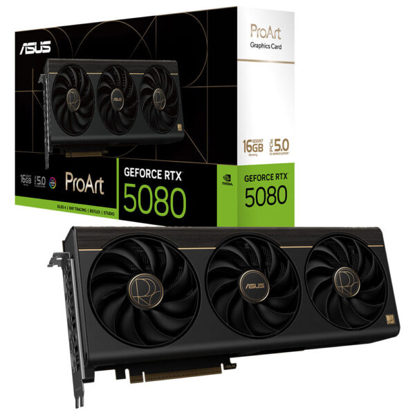 ASUS ProArt GeForce RTX 5080 16GB GDDR7 OC Edition Ekran Kartı H1
