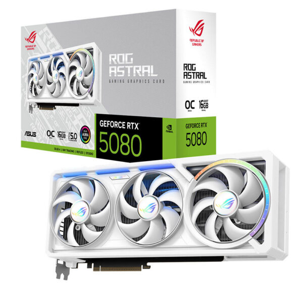 ASUS ROG Astral GeForce RTX 5080 OC Ekran Kartı H6