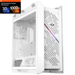 ASUS ROG Strix Helios II GX601S White Edition 4x140mm Fan Mesh Çift Temperli Cam USB 3.2 Mid Tower E-ATX Gaming Kasa