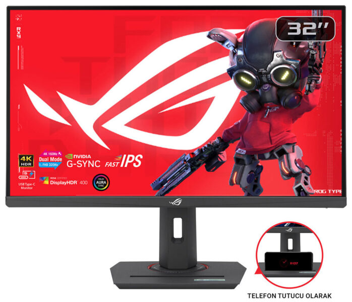 ASUS ROG Strix XG32UCG Gaming Monitör H2