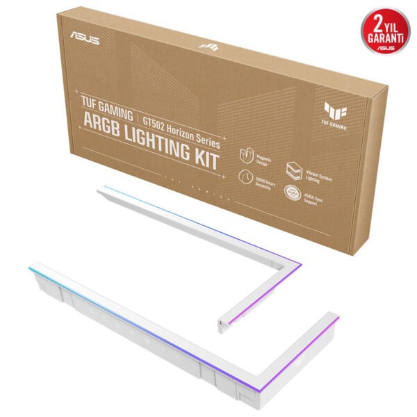 ASUS TUF Gaming ARGB aydınlatma kiti, oyun odanızı kişiselleştirmenize ve optimize etmenize imkan tanıyan renkli RGB aydınlatma sistemi, dayanıklı yapısı ve uyumlu AURA senkronizasyonu ile yüksek performans sağlar.