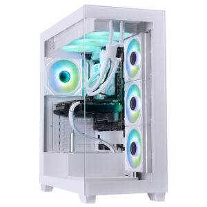 Bitfenix Ceto Premium Edition Beyaz 4x120mm Frgb Fan Temperli Cam Usb 3 1 Bpab 750w 80 Bronze Mid Tower Atx Gaming Kasa Bfc Cetb75wwgww 4f T2