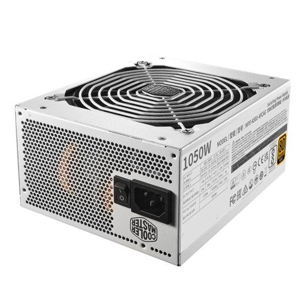 Cooler Master MWE GOLD 1050 V2 Beyaz 1050W 80+ Gold PCIe 5.1 Full Modüler ATX 3.1 Güç Kaynağı (MPE-A501-AFCAG-3EGEU) - Görsel 3
