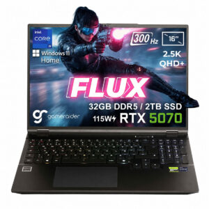 Gameraider Flux Gr16 Intel Core I9 14900hx Geforce Rtx 5070 8gb 115w 32gb Ddr5 2tb Ssd 16 Inç 2.5k Qhd+ 300hz W11 Home Gaming Laptop Çanta Hediyeli 1