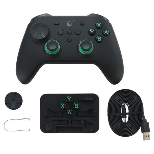 Gulikit Tt Pro Black Green Hall Effect Destekli Tmr Manyetik Joystick Kablosuz Gamepad Ns68 7