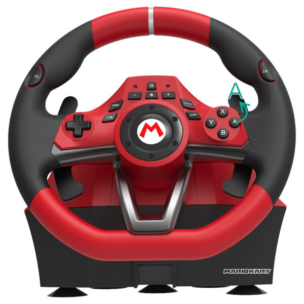 Hori Mario Kart Pro Deluxe Nintendo Switch Ve Pc Uyumlu Lisansli Direksiyon Seti 2