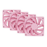 HYTE FA12 Strawberry Milk 120mm 4'lü Kasa Fanı (FAN-HYTE-FA12-SM-4 ) – 2 Yıl Birebir Değişim Garantili