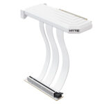 HYTE PCIe 5.0 200mm Snow White Riser Kablosu (ACC-HYTE-PCIE50-WW) – 2 Yıl Birebir Değişim Garantili