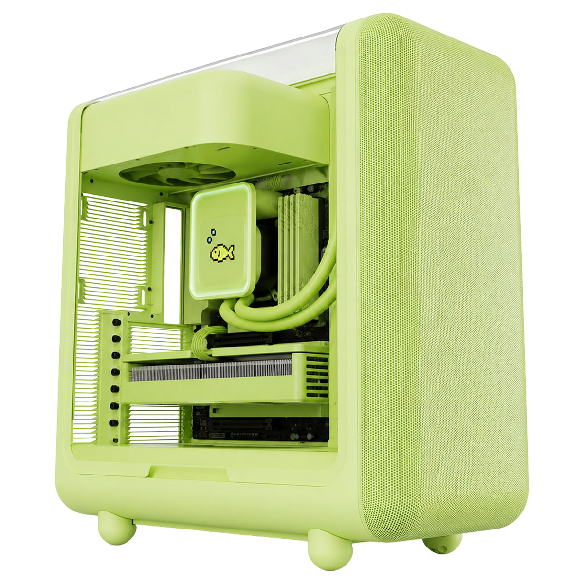ヨシダ　ヒカル　HY-50s HYTE X50 Matcha Temperli Cam USB 3.2 Gaming Kasa - Gaming.Gen.TR
