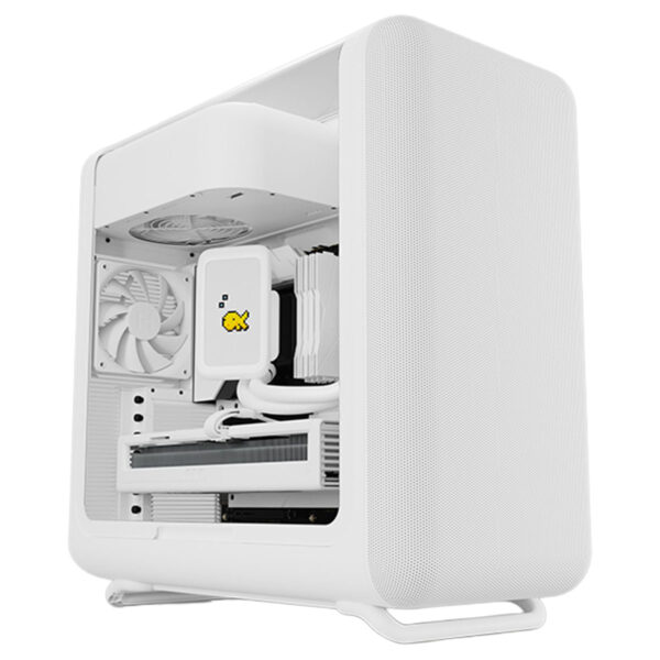 HYTE X50 Snow White Temperli Cam Gaming Kasa - Gaming.Gen.TR