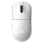 MCHOSE A7 V2 Pro White 8K Hz PAW3395 Sensör Kablosuz Simetrik Gaming Mouse (MC-A7V2-2)