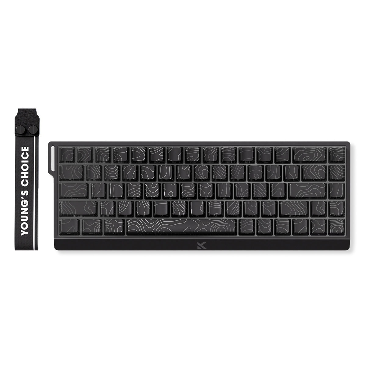 MCHOSE Ace 68 Super E-sport Black Topographic - Gaming.Gen.TR