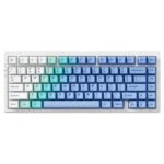 MCHOSE G75 Pro Arctic Snow %75 Matcha Latte Switch V2 Hotswap RGB Kablosuz İngilizce Mekanik Gaming Klavye (G75-12A)