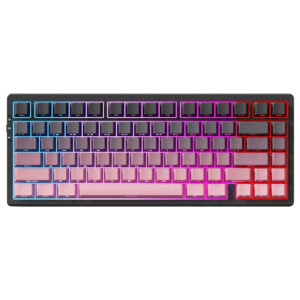 RGB aydınlatmalı gaming klavye, oyuncular ve bilgisayar meraklıları için mükemmel, yüksek performans ve şık tasarım, hızlı tuşlama imkanı, dayanıklı yapı.