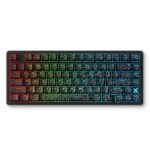 MCHOSE Jet 75 E-sport Black Topographic %75 Kailh Magnetic God Manyetik Switch 8K Hz Hall Effect Hotswap RGB İngilizce Gaming Klavye (HW-Jet75-10)