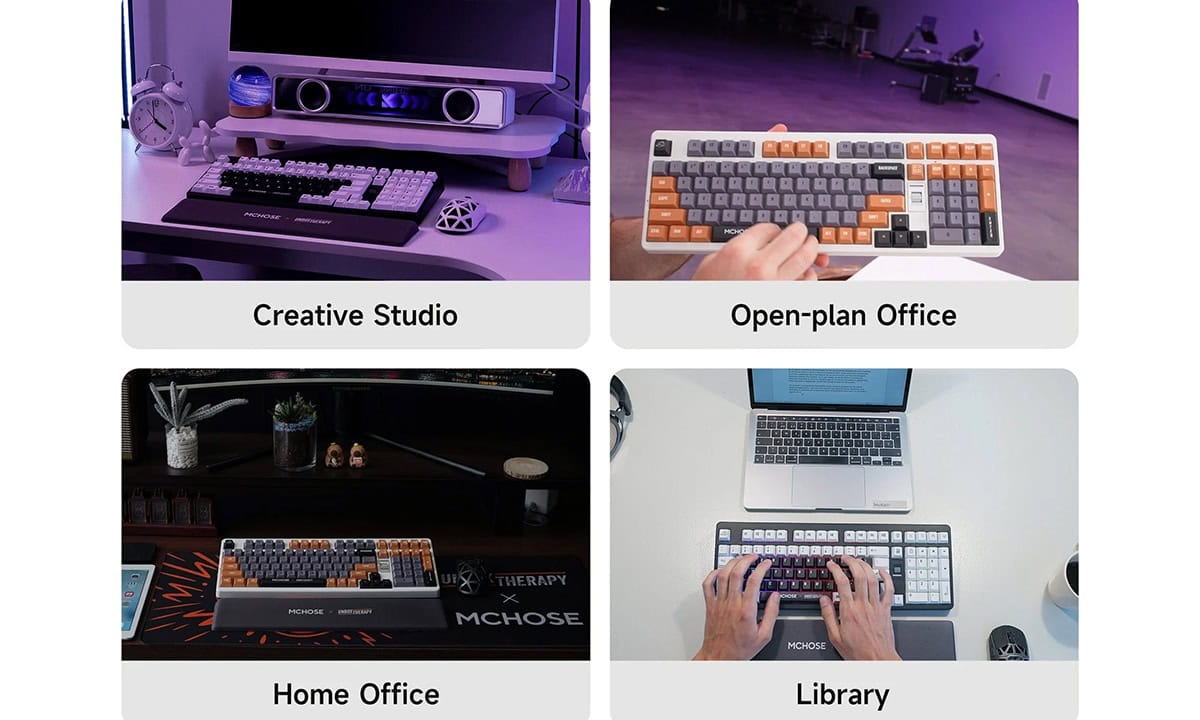 Odaklanma Alanları için Sessiz Klavye