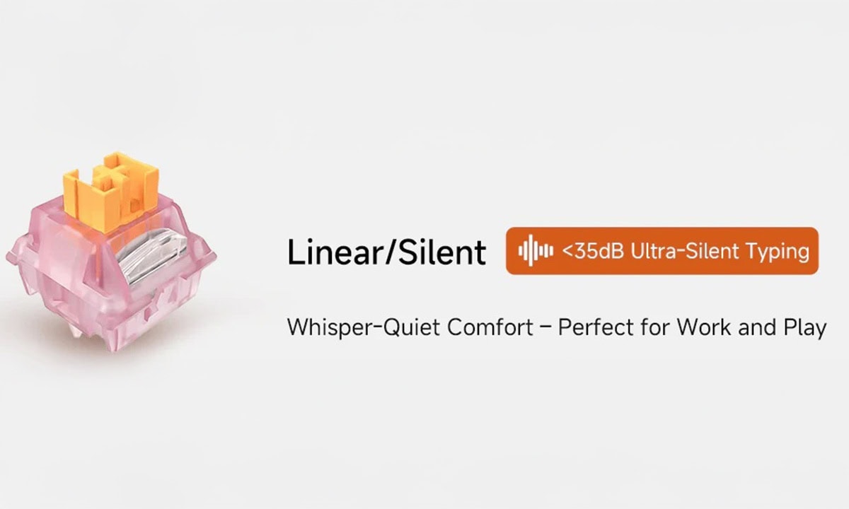 Silent Peach V3 Switch