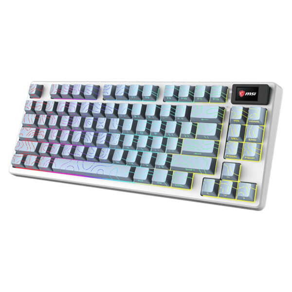 Msİ Forge Gk600 Tkl Wireless Topo White Gaming Klavye 3