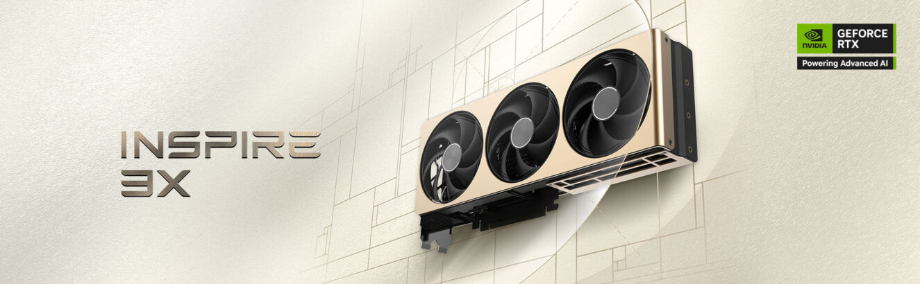 MSI GeForce RTX 5070 12G INSPIRE 3X OC Ekran Kartı H5