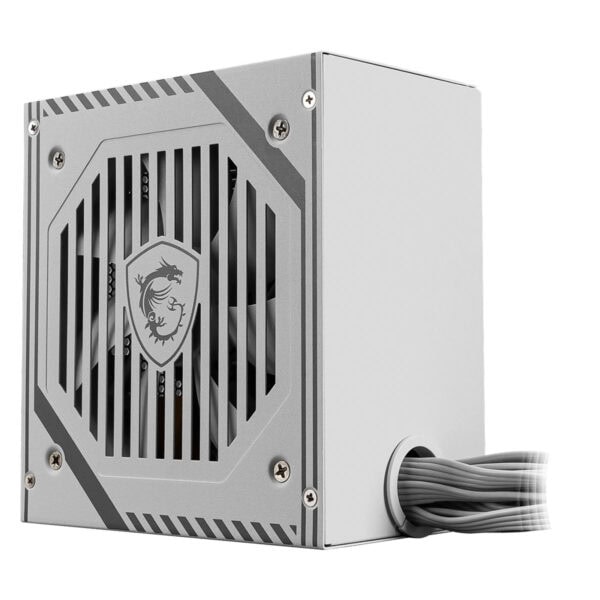 Güç kaynağı, yüksek verimlilik ve güvenilirlik sağlar, bilgisayar sistemlerinin stabil çalışması için temel bileşenlerden biridir. Metalik tasarımı ve fanlı soğutma sistemi ile dikkat çeker.