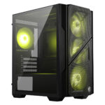 MSI MAG FORGE M110R AIRFLOW 4x120mm ARGB Fan Mesh Temperli Cam Mini Tower mATX Gaming Kasa