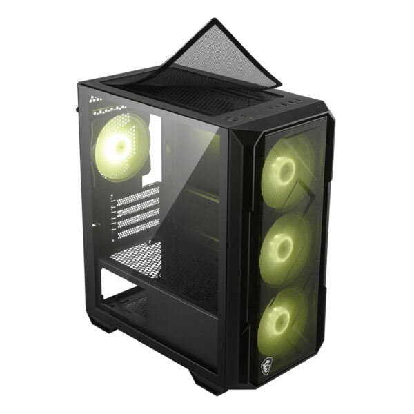 Msi Mag Forge M120r Airflow 4x120mm Argb Fan Mesh Temperli Cam Mini Tower Matx Gaming Kasa 4