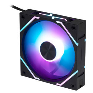 Yüksek performanslı ve renkli RGB ışıklandırmalı bilgisayar soğutucu fanı, oyun ve performans bilgisayarları için ideal, iç tasarımlarda şık görseller sağlar.