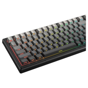 Onikuma G83 Gradient Gray Black Outemu Customized Linear Switch Hotswap Rgb Kablosuz Ingilizce Mekanik Gaming Klavye 2