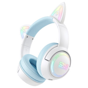 Onikuma Gt838 Blue Rgb Kablosuz Gaming Kulaklik 1
